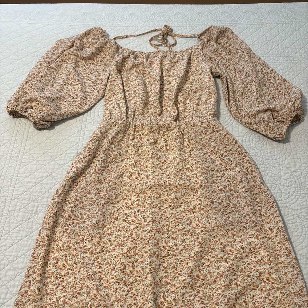 Bohme floral peasant dress. Size small. - Picture 2 of 11